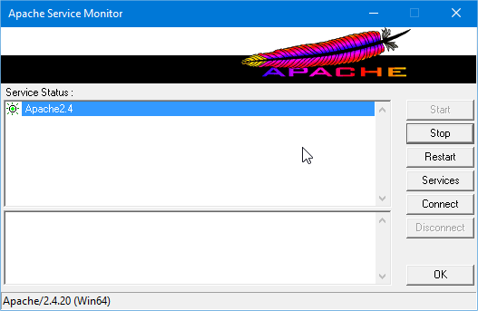 Apache Started